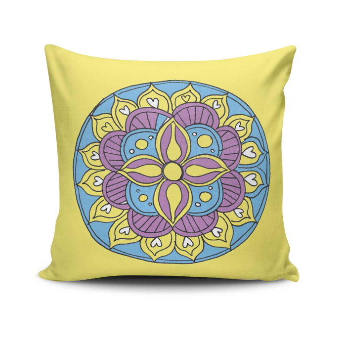 Aberto Design Cojín MANDALA-09 Multicolor Aberto Design Cojín MANDALA-09 Multicolor
